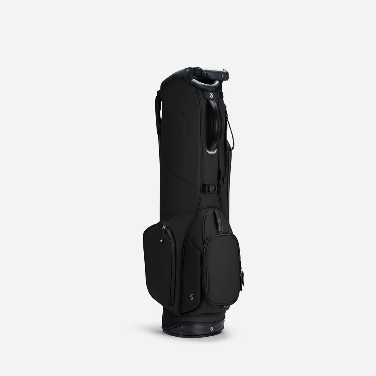 VESSEL Sunday IV Stand Golf Bag – Pebbled Black