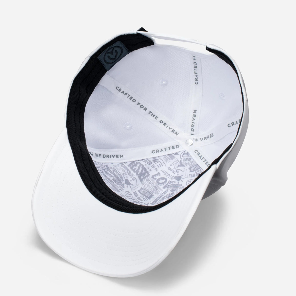 VESSEL Tour Performance Cap - White/Black