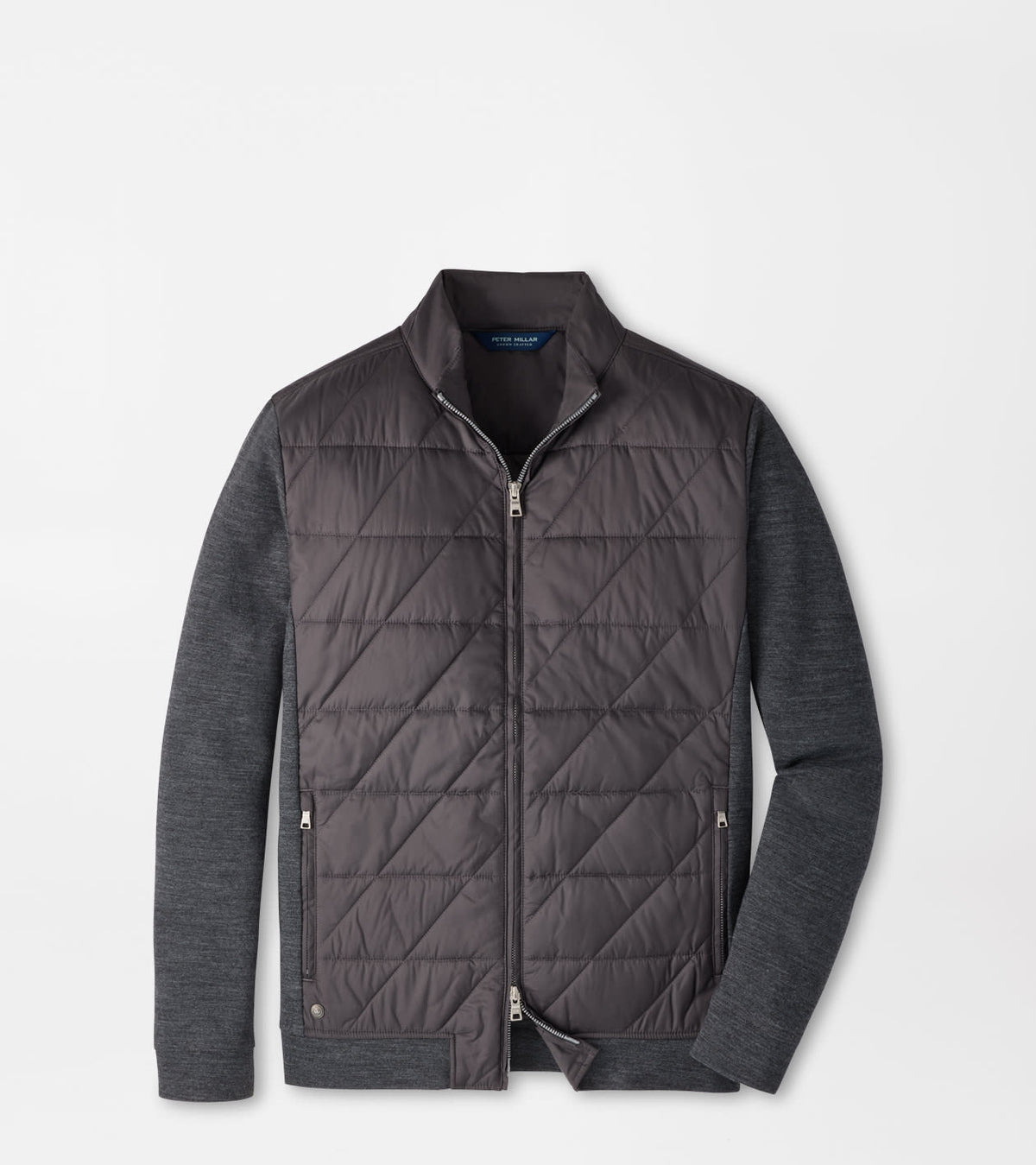 Peter Millar Walker Hybrid Jacket in Iridium