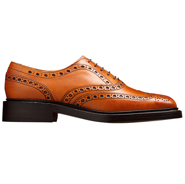 40% OFF BARKER Westfield Shoes - Mens Country Brogues - Cedar Calf - Size: UK 8.5 & 6 Barker Shoes