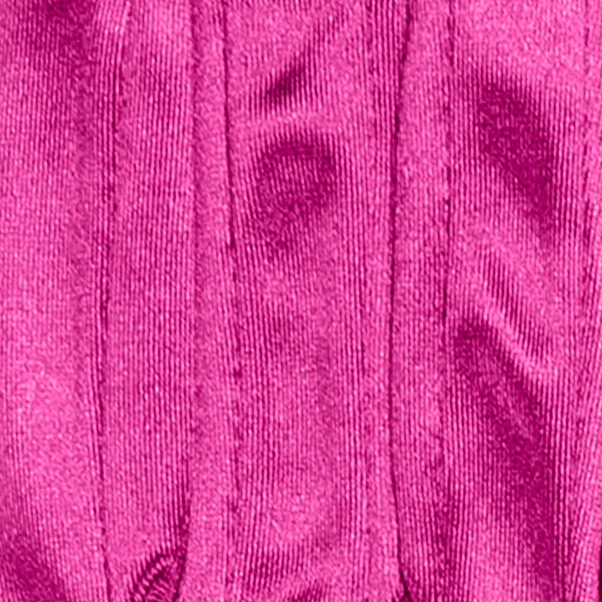 Women's long opera satin gloves in fuchsia - stitching in between the fingers