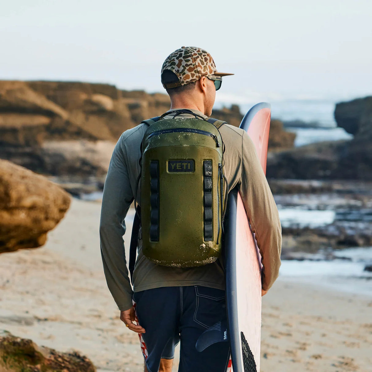 YETI Cayo 25L All‑Weather Backpack - Olive