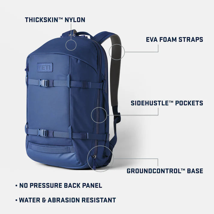 YETI Crossroads Backpack 27L - Navy