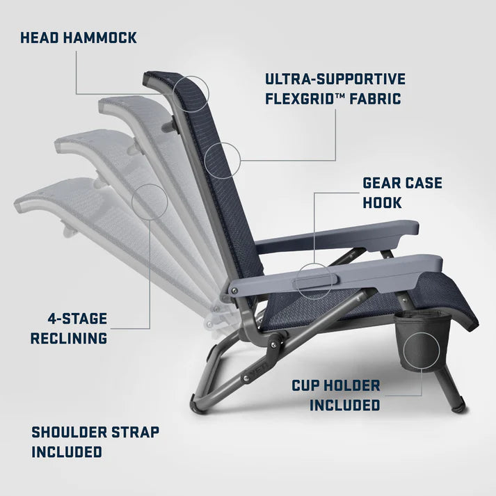 YETI Hondo Beach Chair - Navy