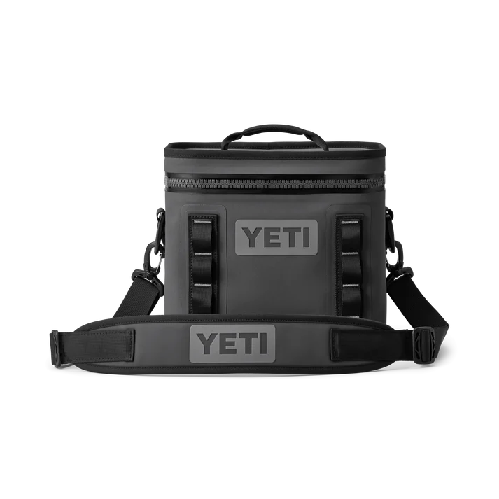YETI Hopper Flip 8 Waterproof Leakproof Fabric Cooler Bag - Charcoal