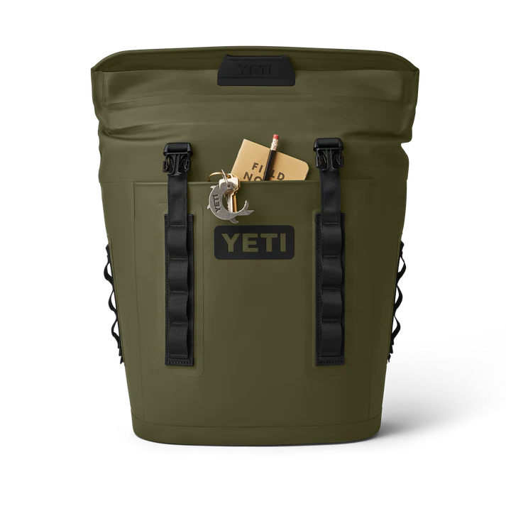 YETI Hopper M12 Backpack Soft Cooler - Olive