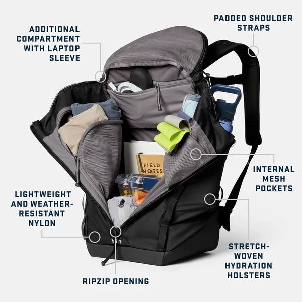YETI Palo 26L Active Backpack - Black