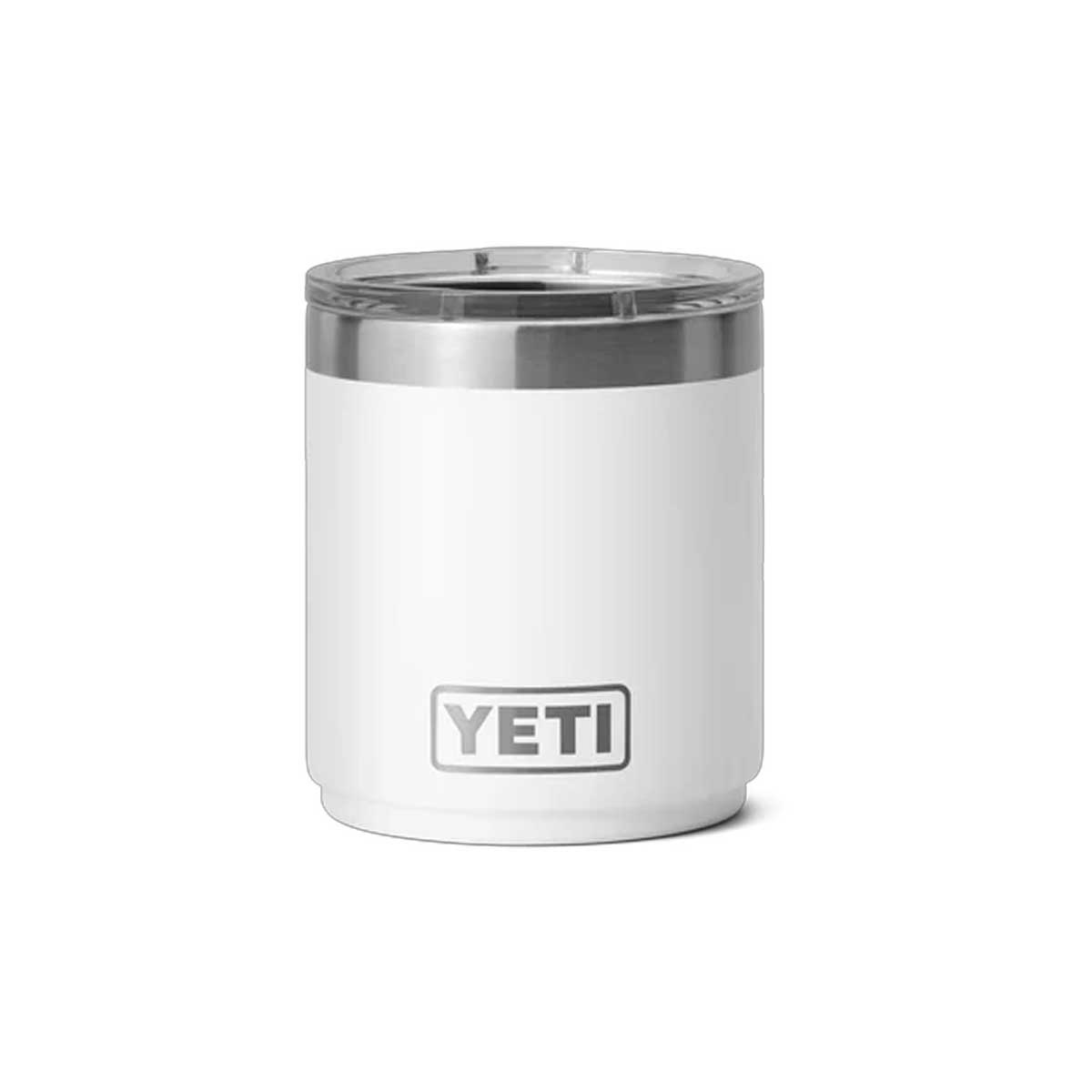 YETI Rambler 10 OZ (296ml) Stackable Lowball 2.0 With Magslider Lid - White