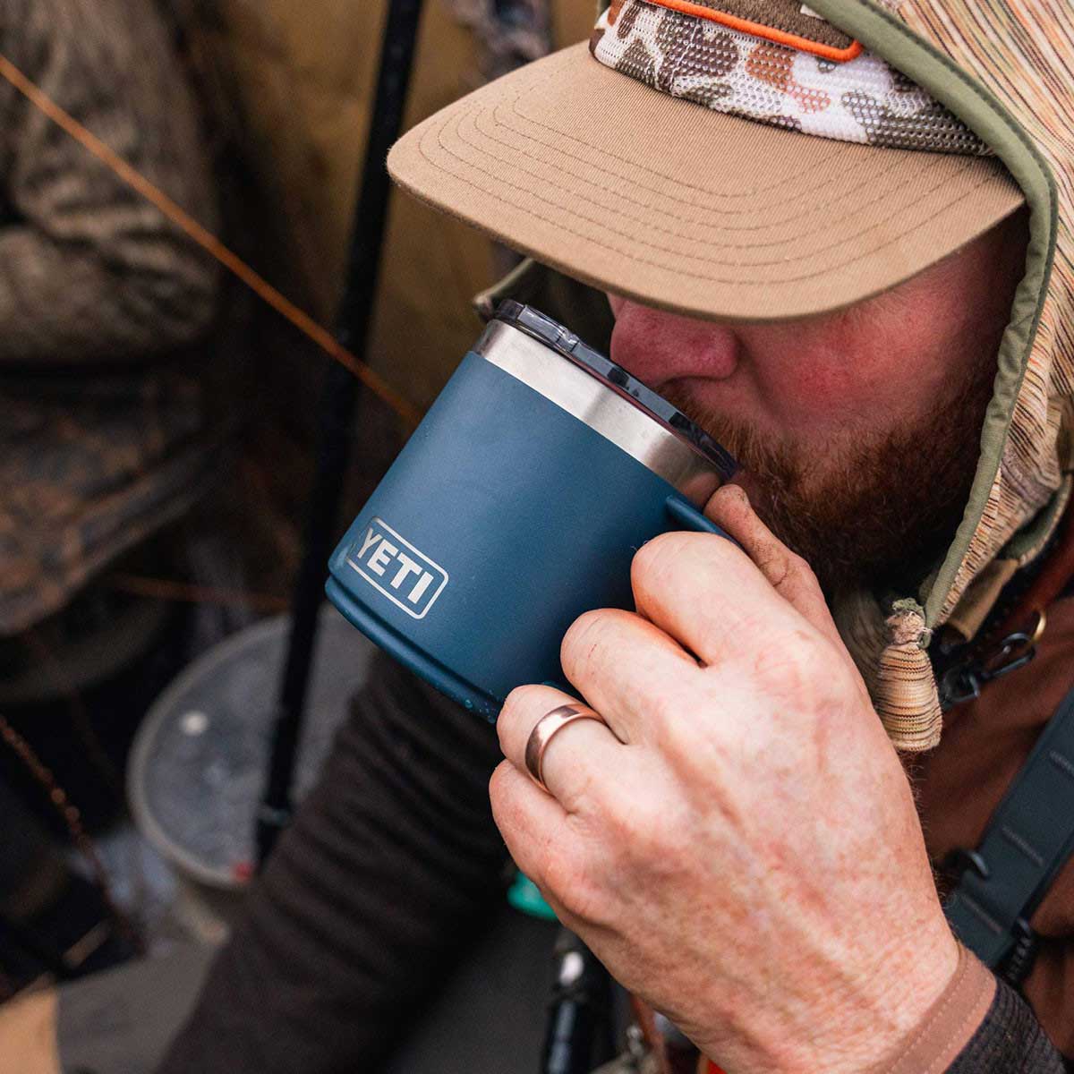 YETI Rambler 10 OZ (296ml) Stackable Mug With Magslider Lid - Navy