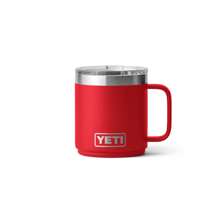 YETI Rambler 10 OZ (296ml) Stackable Mug With Magslider Lid - Rescue Red