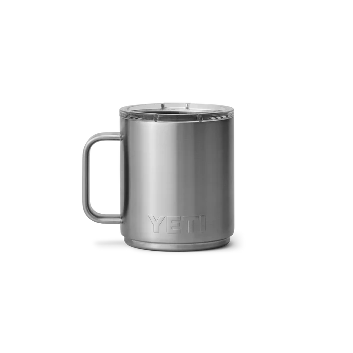 YETI Rambler 10 OZ (296ml) Stackable Mug With Magslider Lid - Stainless Steel
