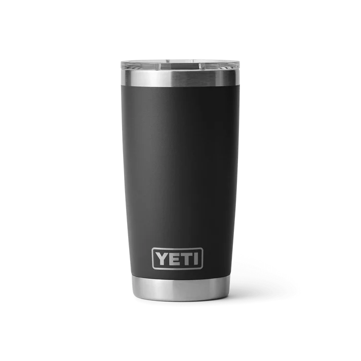 YETI Rambler 20 OZ (591ml) Tumbler With Magslider Lid - Black