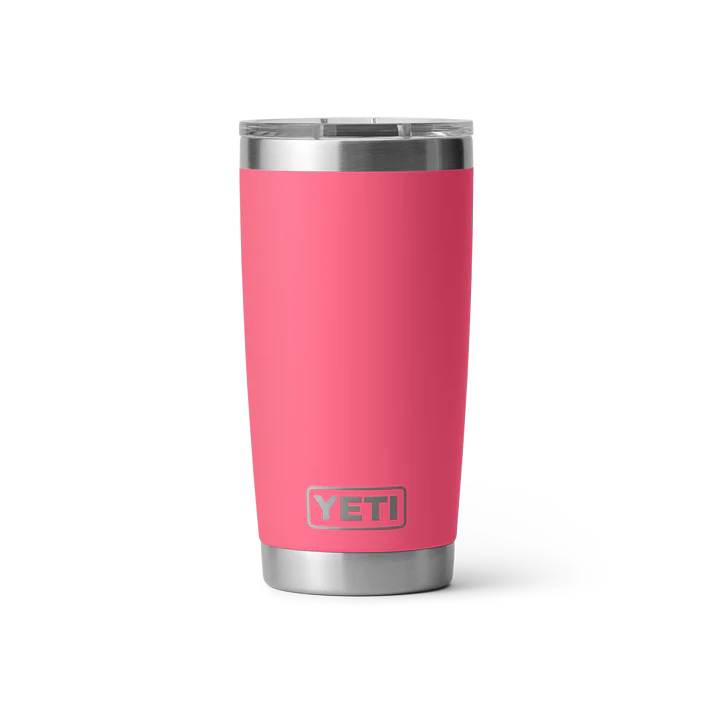 YETI Rambler 20 OZ (591ml) Tumbler With Magslider Lid - Tropical Pink
