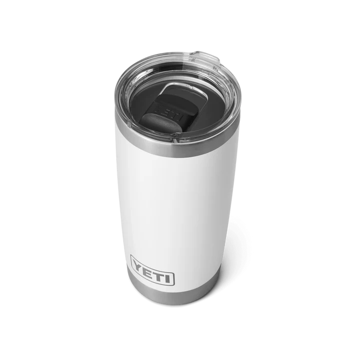 YETI Rambler 20 OZ (591ml) Tumbler With Magslider Lid - White