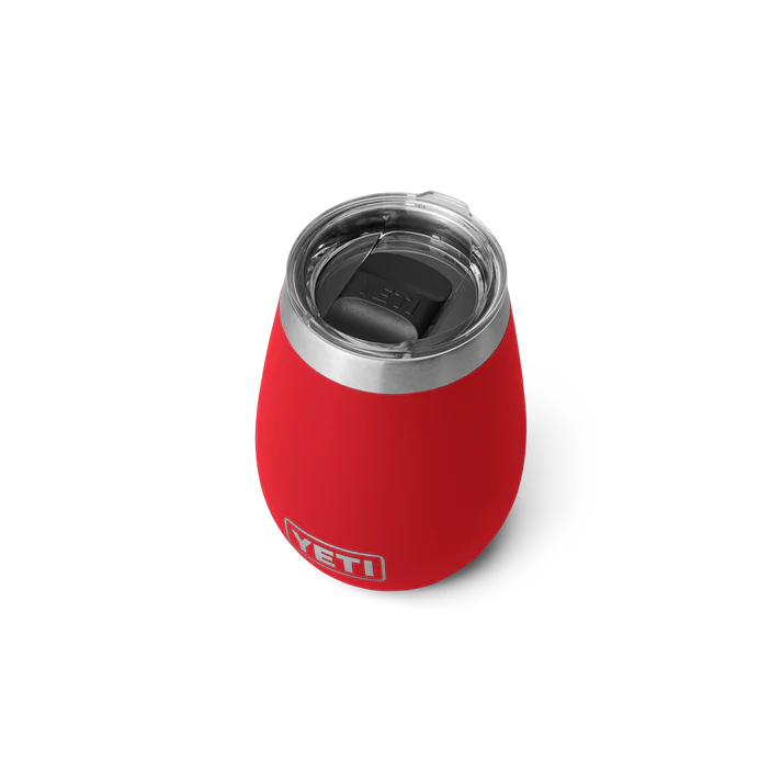 YETI Rambler 10 OZ (296ml) Wine Tumbler With Magslider Lid - Rescue Red