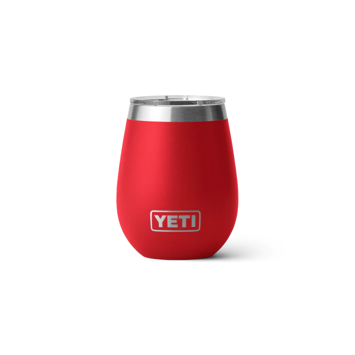 YETI Rambler 10 OZ (296ml) Wine Tumbler With Magslider Lid - Rescue Red