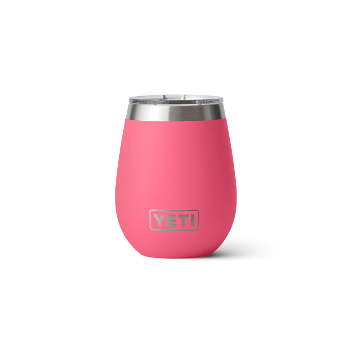 YETI Rambler 10 OZ (296ml) Wine Tumbler With Magslider Lid - Tropical Pink