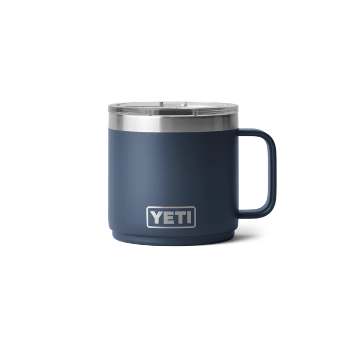 YETI Rambler 14oz (414ml) Stackable Mug with DuraSip™ Ceramic Lining - Navy