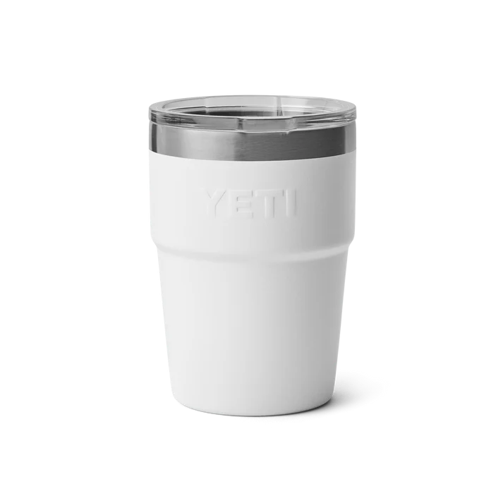 YETI Rambler 16 OZ (473ml) Stackable Cup With Magslider Lid - White