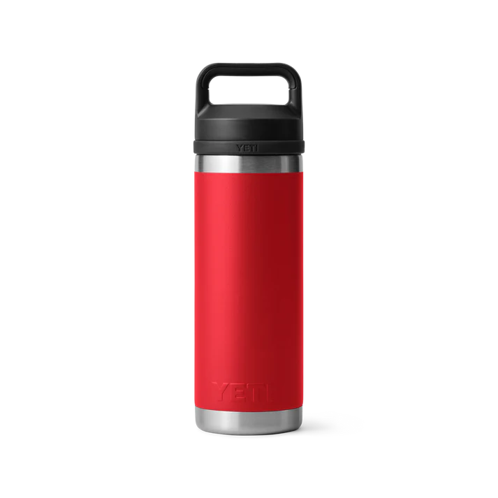YETI Rambler 18 OZ (532ml) Bottle With Chug Cap - Rescue Red