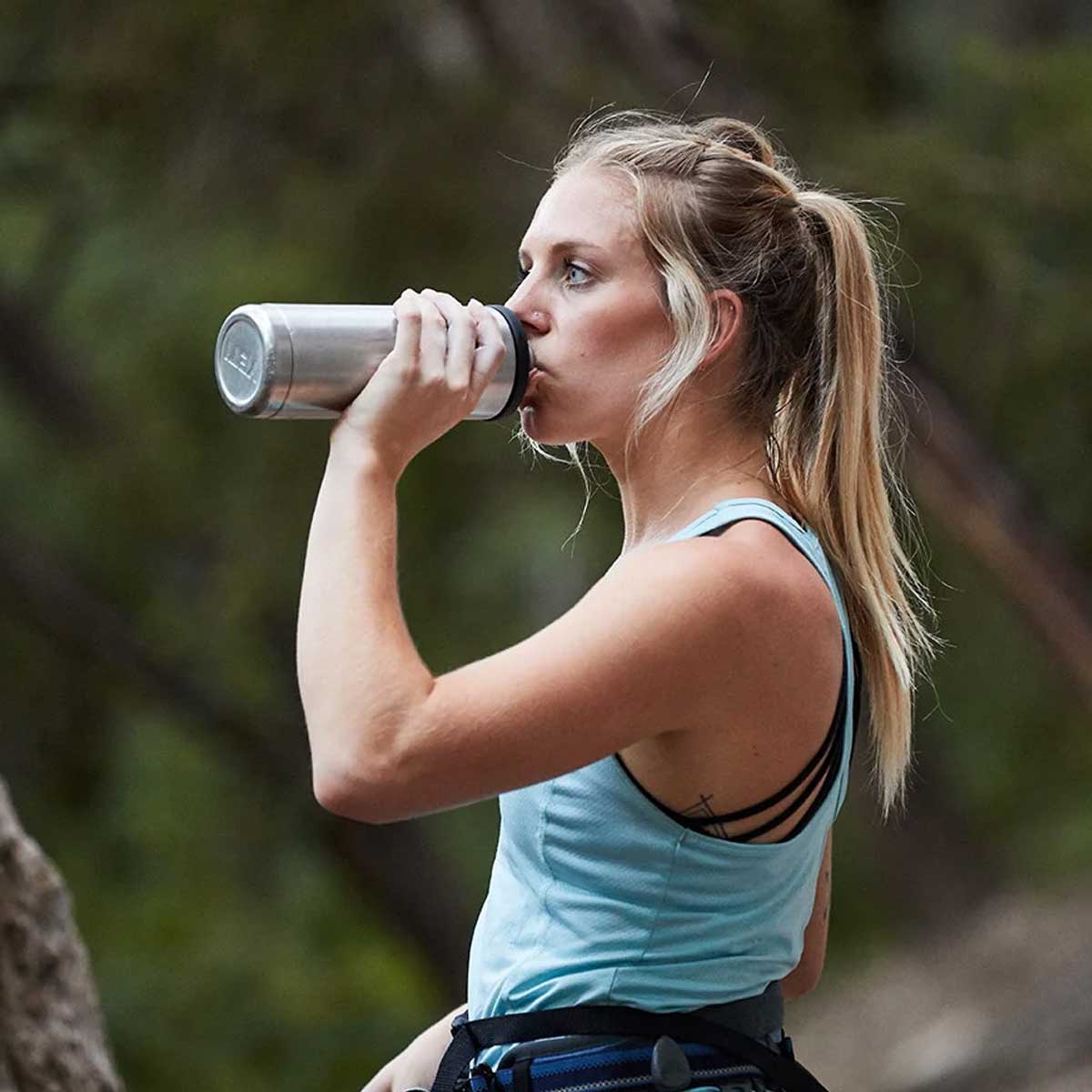 YETI Rambler 18 OZ (532ml) Bottle With Chug Cap - Stainless Steel