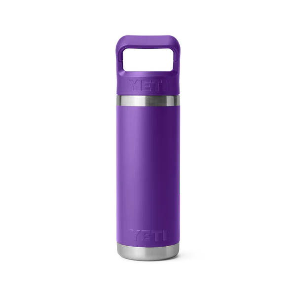 YETI Rambler 18 OZ (532ml) Bottle With Straw Cap - Pace Purple