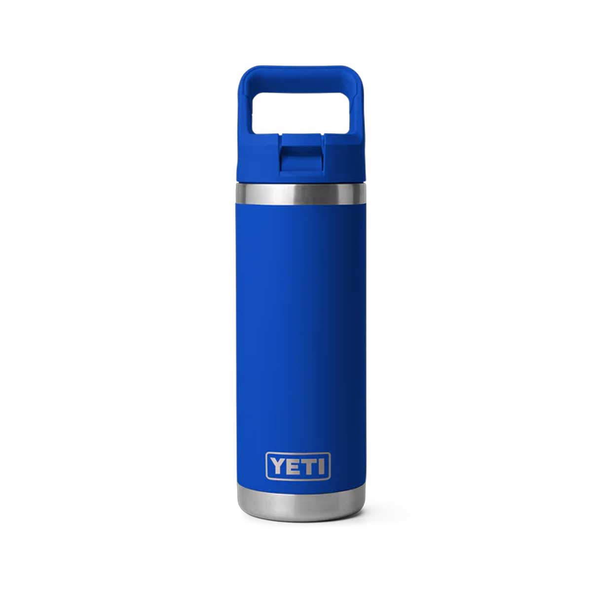 YETI Rambler 18 OZ (532ml) Bottle With Straw Cap - Royal Blue