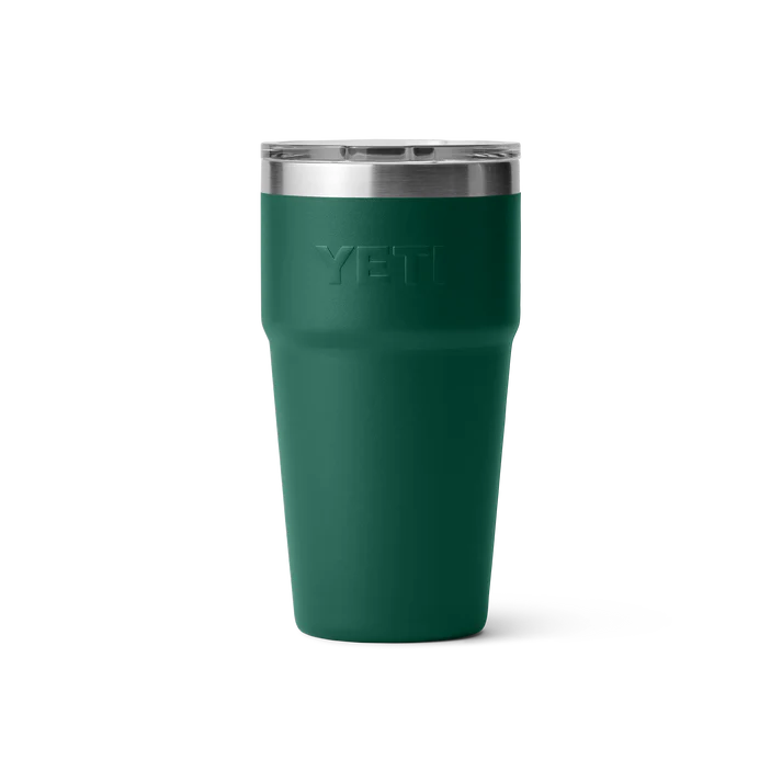 YETI Rambler 20 OZ (591ml) Stackable Cup With Magslider Lid - Black Forest Green