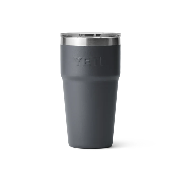 YETI Rambler 20 OZ (591ml) Stackable Cup With Magslider Lid - Charcoal