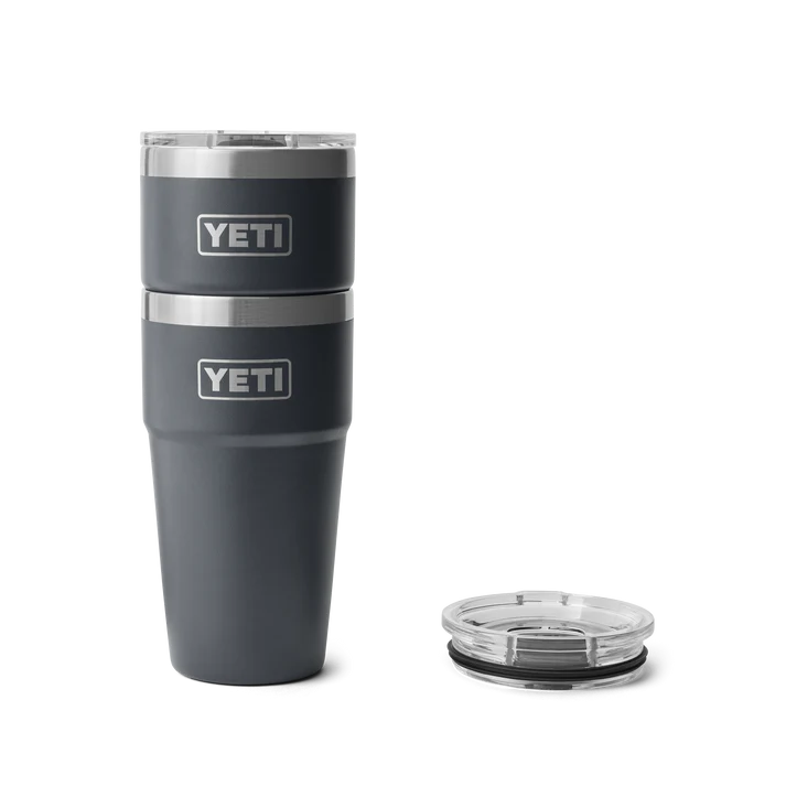 YETI Rambler 20 OZ (591ml) Stackable Cup With Magslider Lid - Charcoal