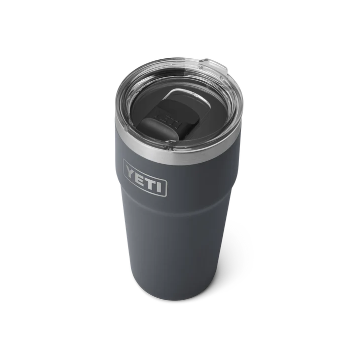 YETI Rambler 20 OZ (591ml) Stackable Cup With Magslider Lid - Charcoal