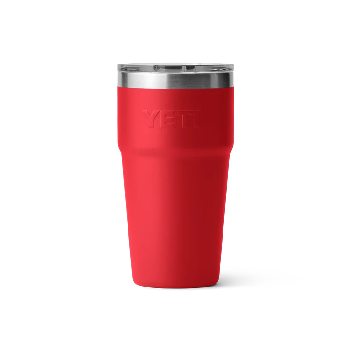 YETI Rambler 20 OZ (591ml) Stackable Cup With Magslider Lid - Rescue Red