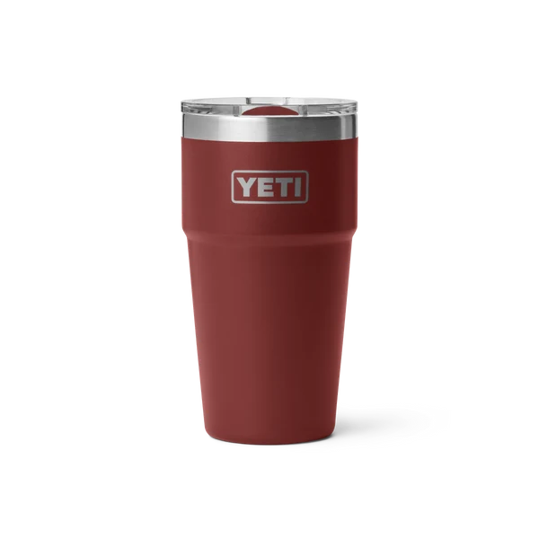 YETI Rambler 20 OZ (591ml) Stackable Cup With Magslider Lid - Stag Red