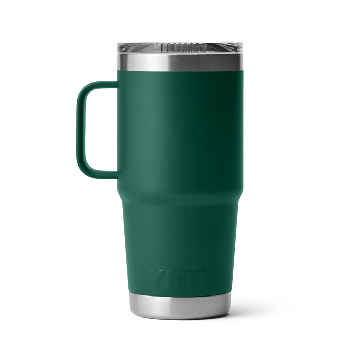 YETI Rambler 20 OZ (591ml) Travel Mug With Stronghold Lid - Black Forest Green