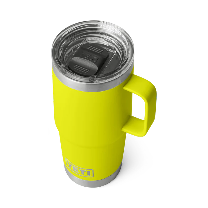 YETI Rambler 20 OZ (591ml) Travel Mug With Stronghold Lid - Firefly Yellow