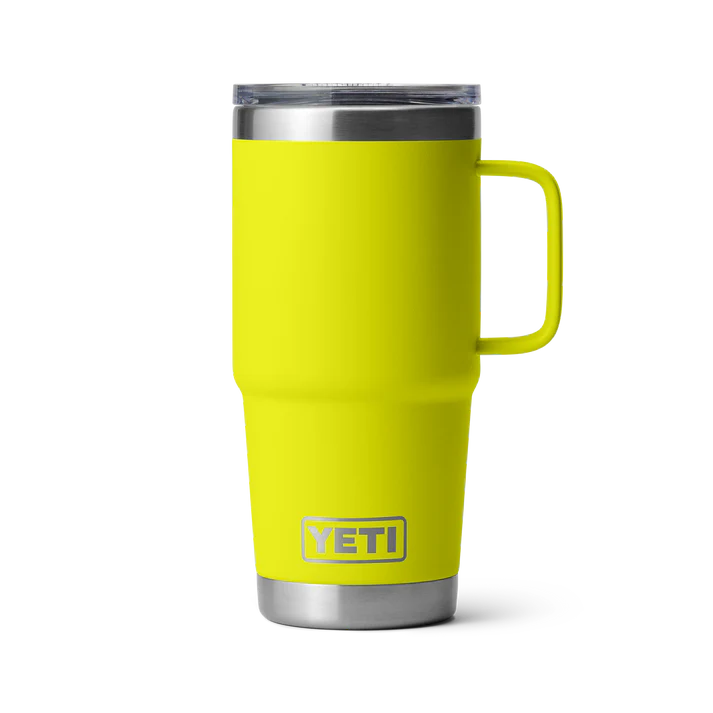YETI Rambler 20 OZ (591ml) Travel Mug With Stronghold Lid - Firefly Yellow
