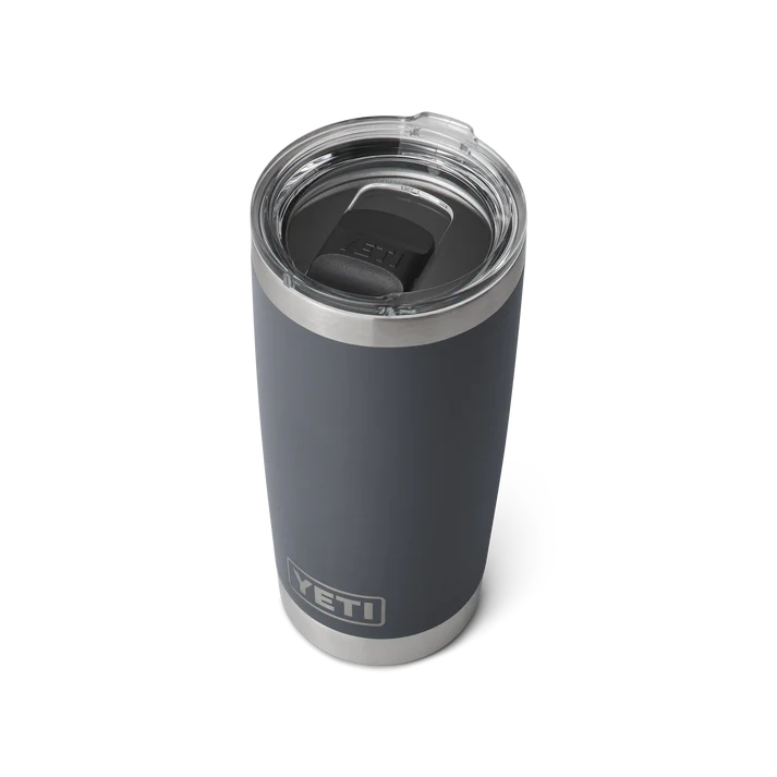 YETI Rambler 20 OZ (591ml) Tumbler With Magslider Lid - Charcoal