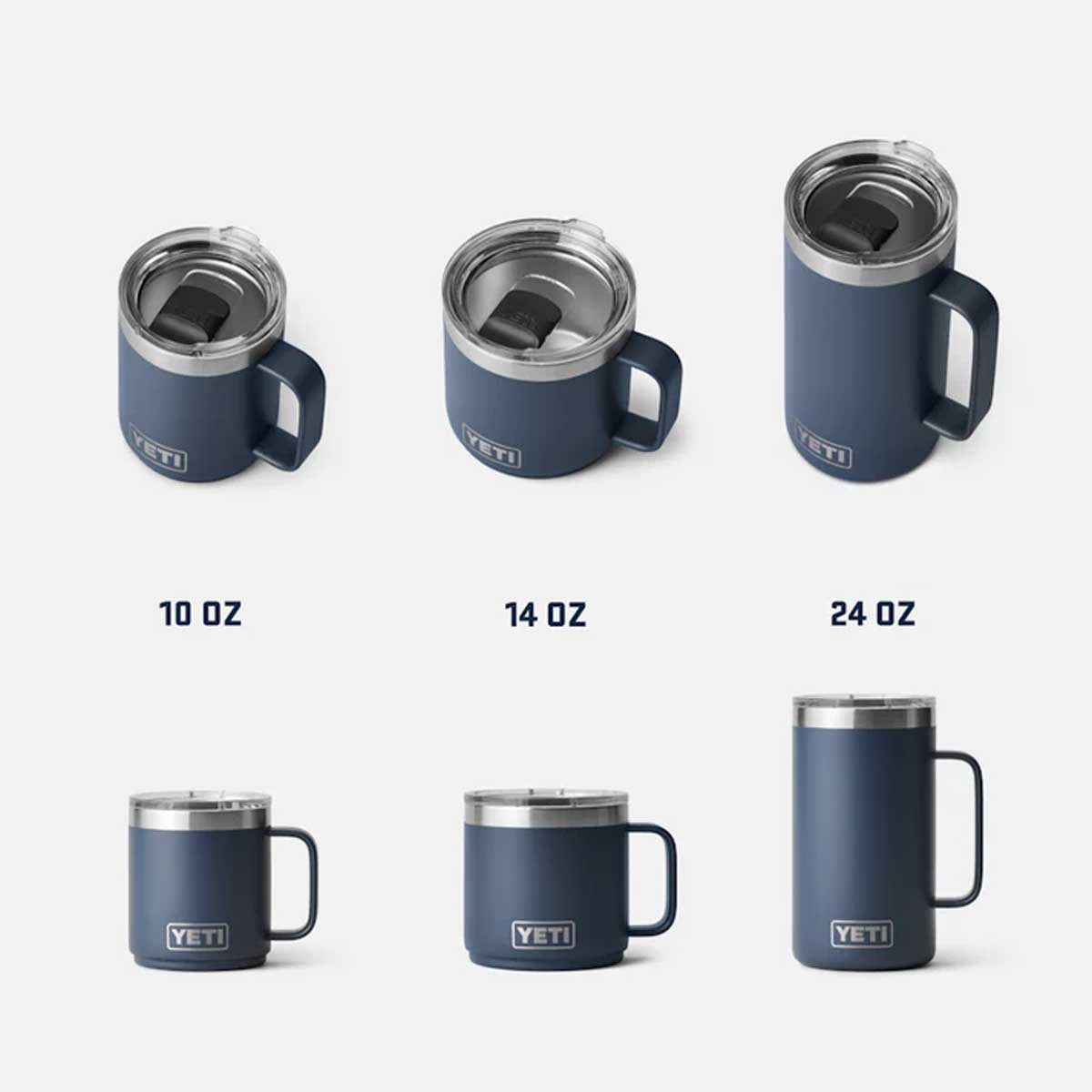YETI Rambler 24 OZ (709ml) Mug With Magslider Lid - Black