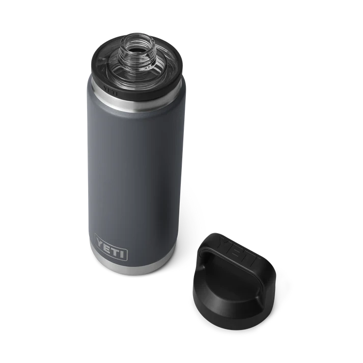 YETI Rambler 26 OZ (769ml) Bottle With Chug Cap - Charcoal