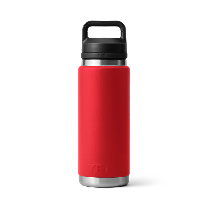 YETI Rambler 26 OZ (769ml) Bottle With Chug Cap - Rescue Red