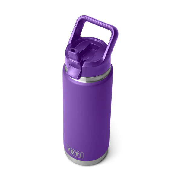 YETI Rambler 26 OZ (769ml) Bottle With Straw Cap - Pace Purple