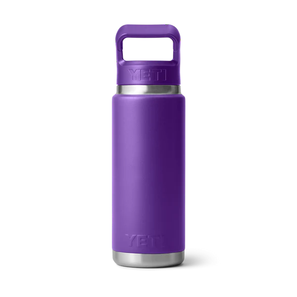 YETI Rambler 26 OZ (769ml) Bottle With Straw Cap - Pace Purple