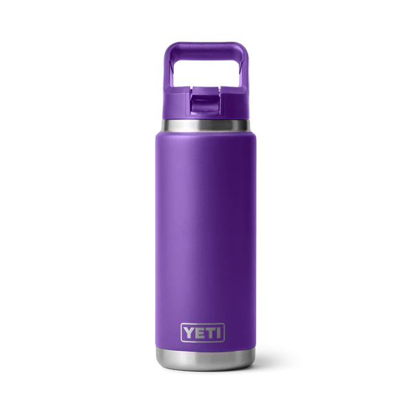 YETI Rambler 26 OZ (769ml) Bottle With Straw Cap - Pace Purple