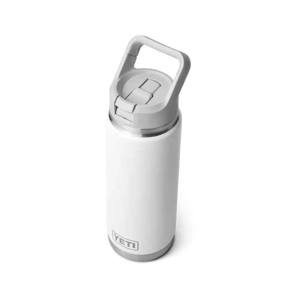 YETI Rambler 26 OZ (769ml) Bottle With Straw Cap - White