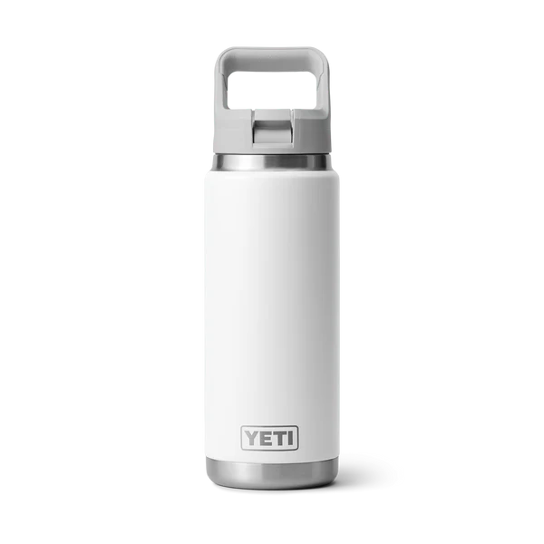 YETI Rambler 26 OZ (769ml) Bottle With Straw Cap - White