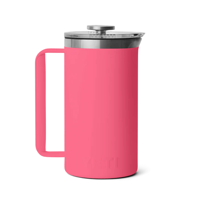 YETI Rambler 34 OZ French Press Cafetiere - Tropical Pink