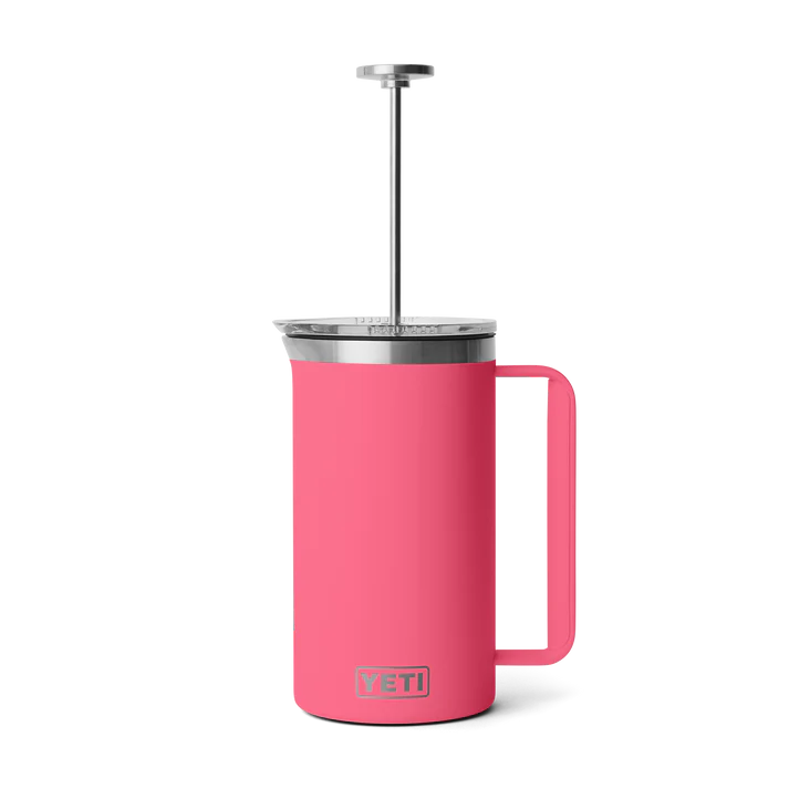 YETI Rambler 34 OZ French Press Cafetiere - Tropical Pink