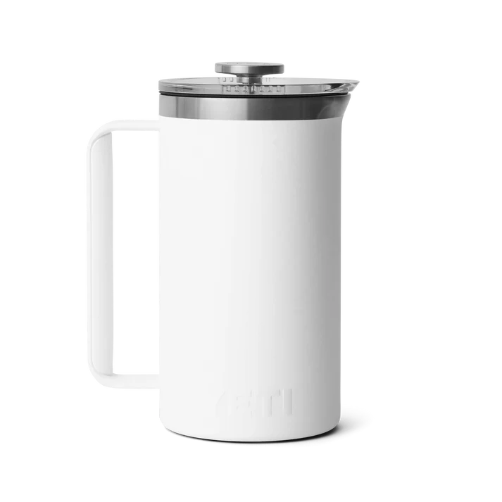 YETI Rambler 34 OZ French Press Cafetiere - White