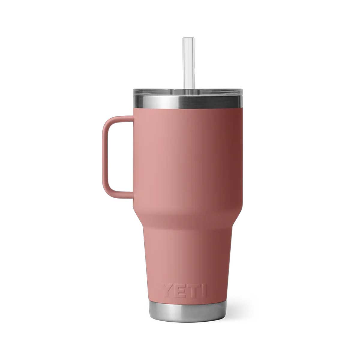 YETI Rambler 35 OZ (994ml) Straw Mug With Straw Lid - Sandstone Pink