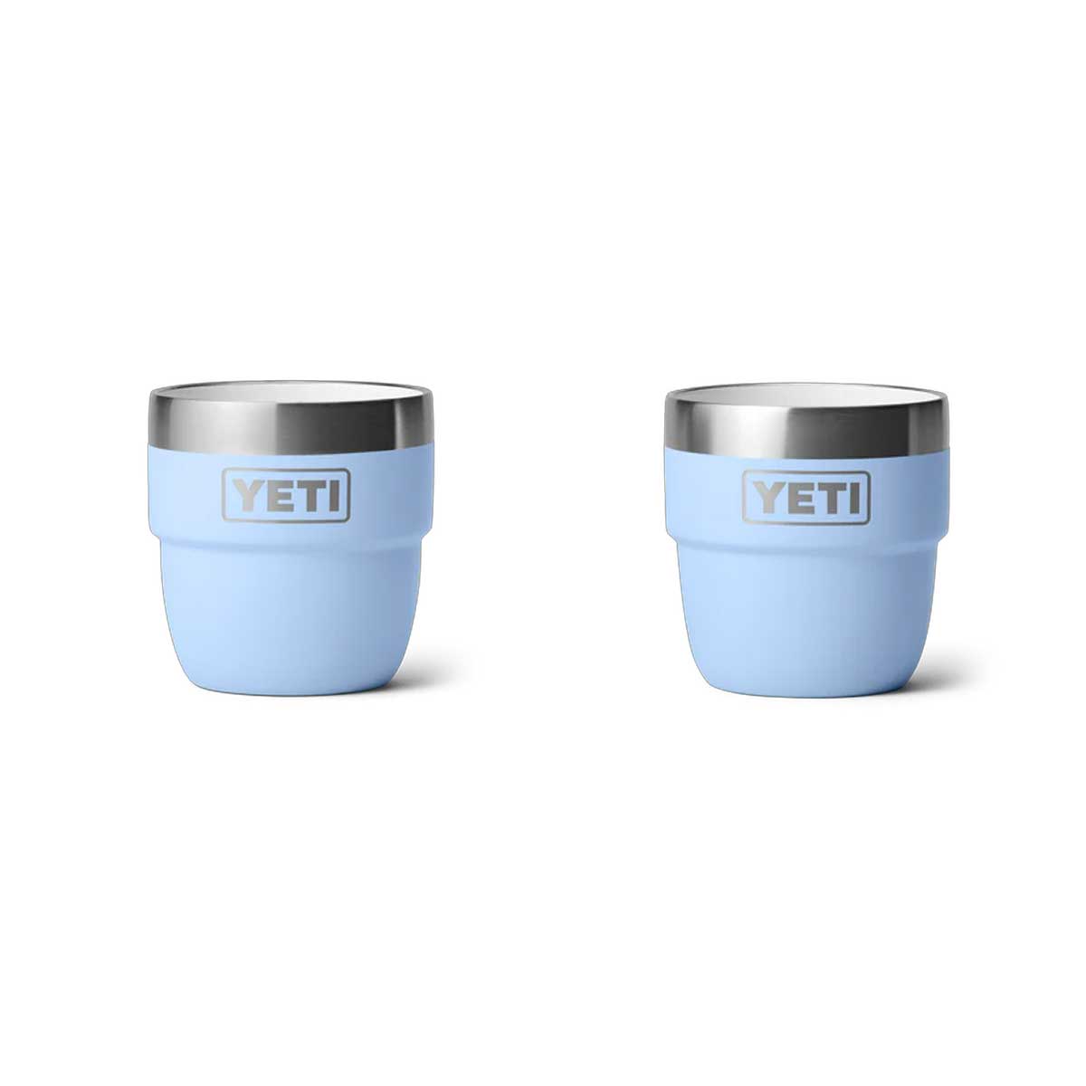 YETI Rambler 4 OZ (118ml) Stackable Espresso Cups - Big Sky Blue